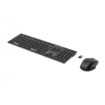 HP 720 Multi-Device Wiederaufladbares Kabelloses Tastatur- und Maus-Set