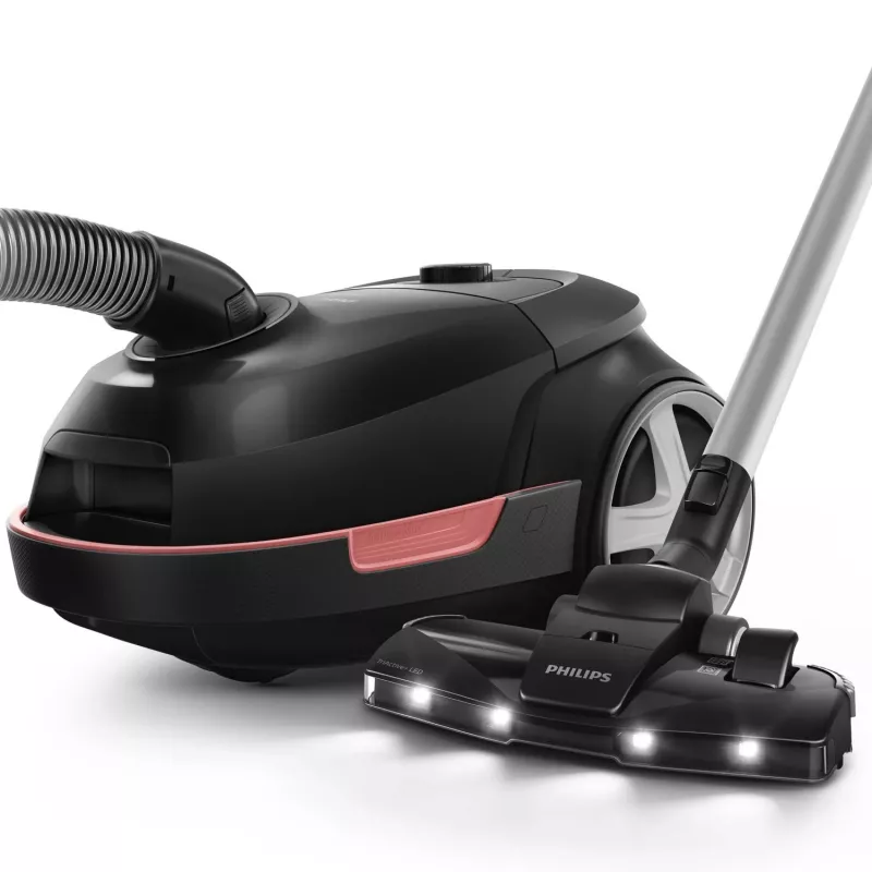 Bodenstaubsauger Philips XD6142/12 — 900 W, 4-L-Staubbeutel, HEPA-Filter, schwarz