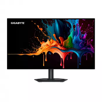 GIGABYTE MO27Q28G 27 Zoll OLED QHD Gaming-Monitor – 2560 x 1440, 280 Hz, 0,03 ms, 335 cd/m², DisplayHDR True Schwarz 500, HDMI 2.1, DisplayPort 1.4
