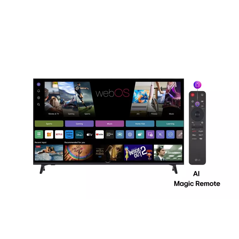 LG QNED AI 65QNED70A6A TV 165,1 cm (65 Zoll) 4K Ultra HD Smart-TV Wi-Fi Schwarz