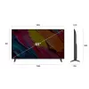 LG QNED AI 65QNED70A6A TV 165,1 cm (65 Zoll) 4K Ultra HD Smart-TV Wi-Fi Schwarz