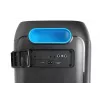 Lautsprechersystem BLAUPUNKT PB60X — 120W RMS, Bluetooth A2DP, FM, LED-Display, 7000mAh Batterie, 18h, AUX, Fernbedienung, 568×322×321 mm