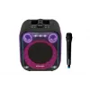 Indoor-/Outdoor-Lautsprechersystem BLAUPUNKT PB6LED — 40 W RMS, Bluetooth, FM, MicroSD, LED-Anzeige, 4500 mAh Akku