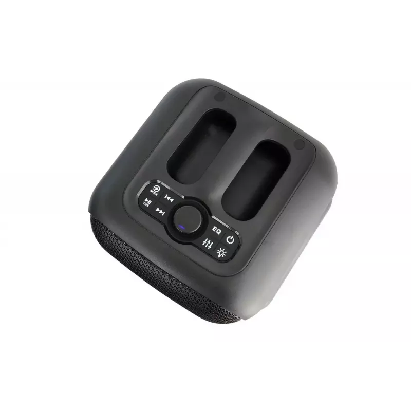 Indoor-/Outdoor-Lautsprechersystem BLAUPUNKT PB6LED — 40 W RMS, Bluetooth, FM, MicroSD, LED-Anzeige, 4500 mAh Akku