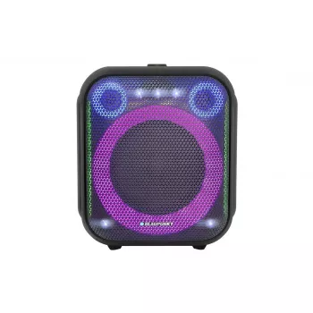 Indoor-/Outdoor-Lautsprechersystem BLAUPUNKT PB6LED — 40 W RMS, Bluetooth, FM, MicroSD, LED-Anzeige, 4500 mAh Akku
