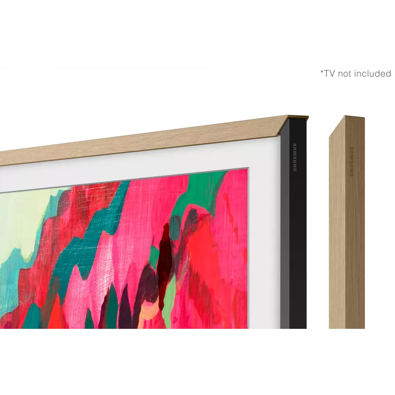 Samsung 75 inch individuell anpassbarer Rahmen weißer Rahmen (2025) – Teak, Rahmen, Beige, 190,5 cm (75 Zoll), 190,5 cm (75 Zoll), Samsung, LS03F