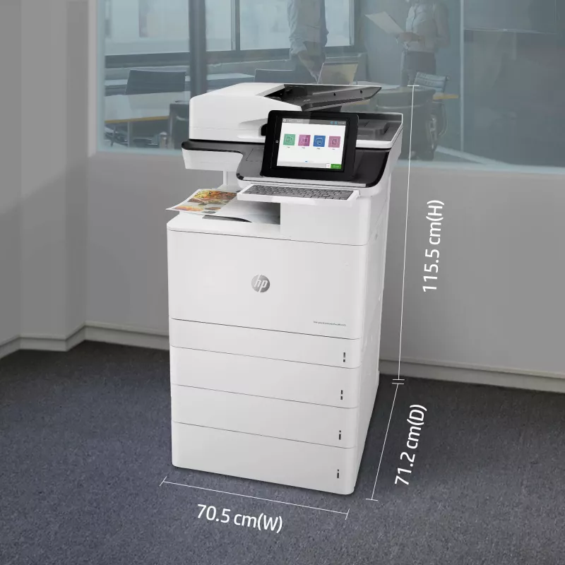 Multifunktionsgerät HP Color LaserJet Enterprise Flow MFP M776z Laserdruck Farbe
