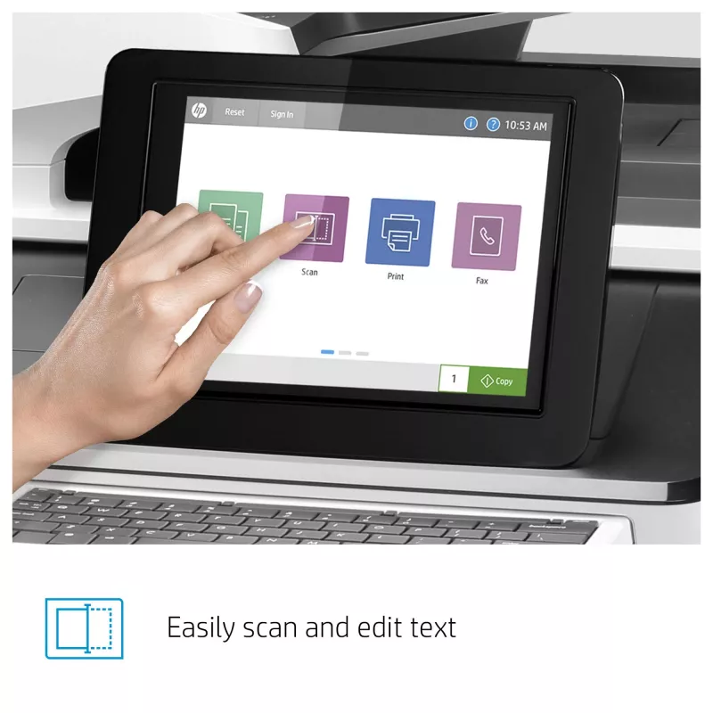 Multifunktionsgerät HP Color LaserJet Enterprise Flow MFP M776z Laserdruck Farbe