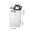 Multifunktionsgerät HP Color LaserJet Enterprise Flow MFP M776z Laserdruck Farbe