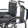 Rollstuhl MDH NAVY1 Leichtgewicht-Aluminium, Sitzfläche 43×42 cm, maximale Belastung 120 kg, faltbar, 14,4 kg