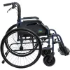 Rollstuhl MDH NAVY1 Leichtgewicht-Aluminium, Sitzfläche 43×42 cm, maximale Belastung 120 kg, faltbar, 14,4 kg