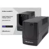 Unterbrechungsfreie Stromversorgung QOLTEC 53773 0,85 kVA (480 W) Line-Interactive, 1x Typ-E-Ausgang, 7-Ah-Batterie