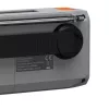 Tragbares Kurbelradio Marmitek RESQ 100 — DAB/DAB+/FM, 3 W, LCD, USB‑C, 3,5-mm-Klinke, hellgrau