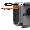 Tragbares Kurbelradio Marmitek RESQ 100 — DAB/DAB+/FM, 3 W, LCD, USB‑C, 3,5-mm-Klinke, hellgrau
