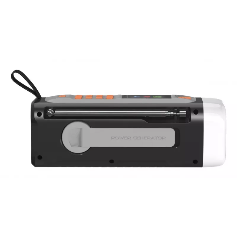 Marmitek RESQ 200 – Kurbelradio, Tragbar, Analog & digital, DAB, DAB+, FM, 87,5 - 108 MHz, 170 - 240 MHz, 3 W
