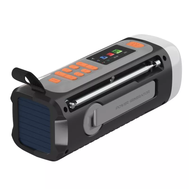 Marmitek RESQ 200 – Kurbelradio, Tragbar, Analog & digital, DAB, DAB+, FM, 87,5 - 108 MHz, 170 - 240 MHz, 3 W