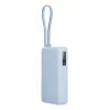 Tragbare Powerbank Xiaomi 67W 10000 mAh Li-Ion Blau, USB-C + USB-A, Unterstützung für 3 Geräte