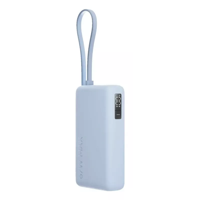 Tragbare Powerbank Xiaomi 67W 10000 mAh Li-Ion Blau, USB-C + USB-A, Unterstützung für 3 Geräte