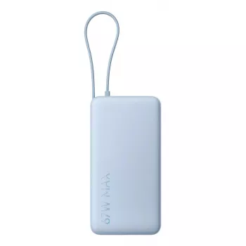 Powerbank Xiaomi 67W 20000 mAh Li-Ion Blau – 11,1 V, USB-A + USB-C, unterstützt 3 Geräte