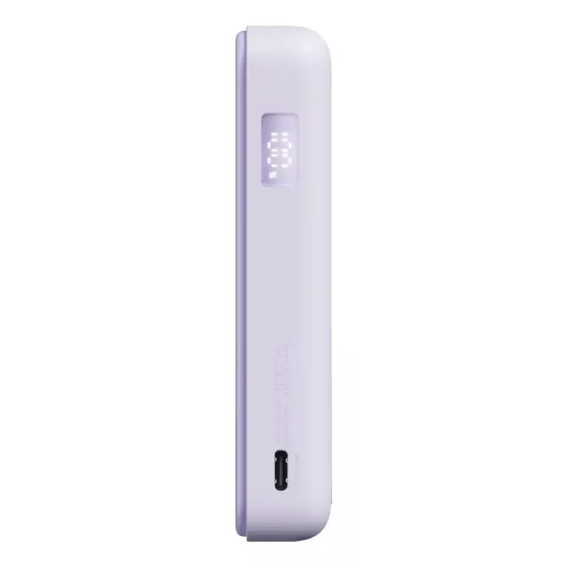 Powerbank Xiaomi BHR08PAGL 5900 mAh Li-Ion mit kabellosem Laden, 1x USB-C, Lila