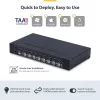 StarTech.com 8-Port HDMI KVM-Switch mit 1U-Rackmount-Kit, 4K 60Hz HDMI 2.0, Tasten- und Hotkey-Umschaltung, 4-Port USB-Hub, betriebssystemunabhängig, TAA-konform
