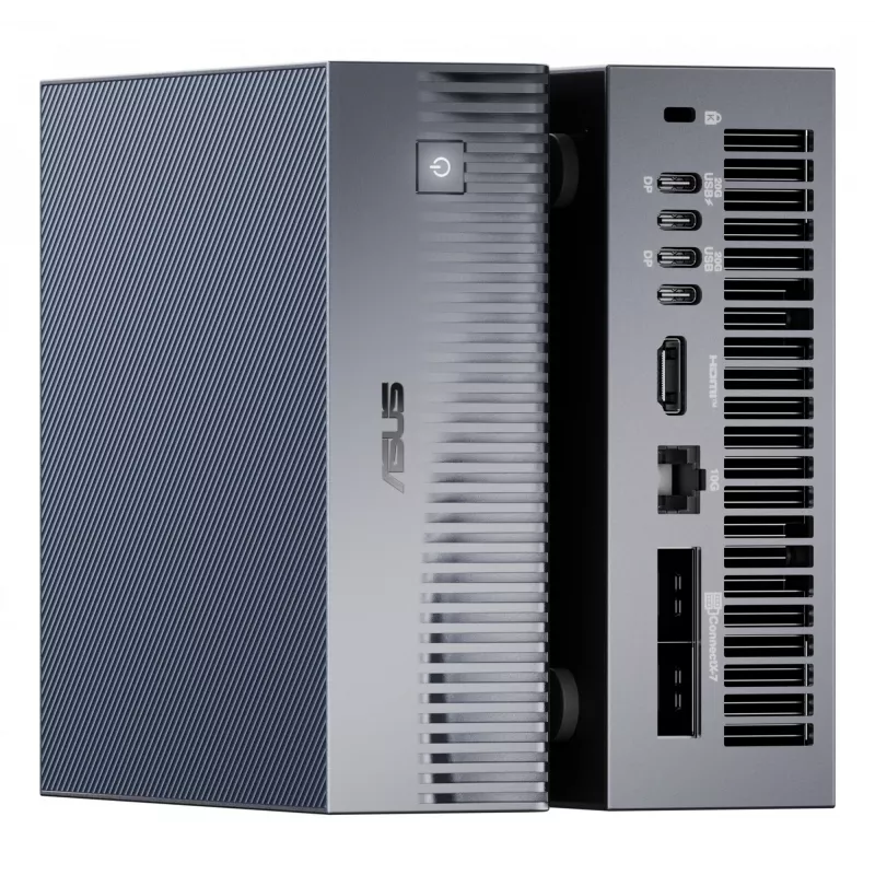 Mini PC ASUS Ascent GX10 GX10-GG0026BN — GB10-CPU, 128 GB LPDDR5x, 2 TB SSD, NVIDIA Schwarzwell, 240 W, Grau