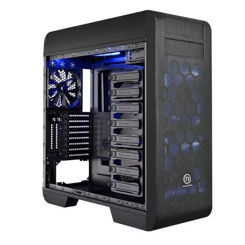 PC-Gehäuse Thermaltake Core V71 Full Tower Schwarz