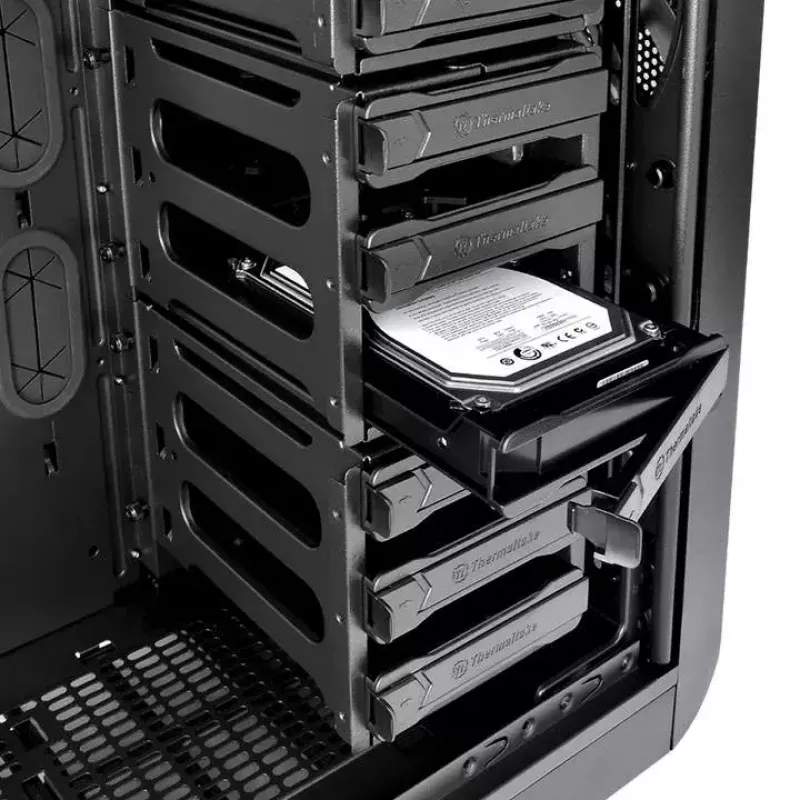 PC-Gehäuse Thermaltake Core V71 Full Tower Schwarz