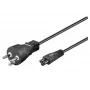 Microconnect PE120819 Stromkabel Schwarz 1,8 m C5-Kupplung
