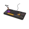 GENESIS Thor 230 TKL Tastatur Gaming USB + RF Wireless + Bluetooth QWERTY Schwarz, Grau, Orange