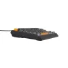 GENESIS Thor 230 TKL Tastatur Gaming USB + RF Wireless + Bluetooth QWERTY Schwarz, Grau, Orange