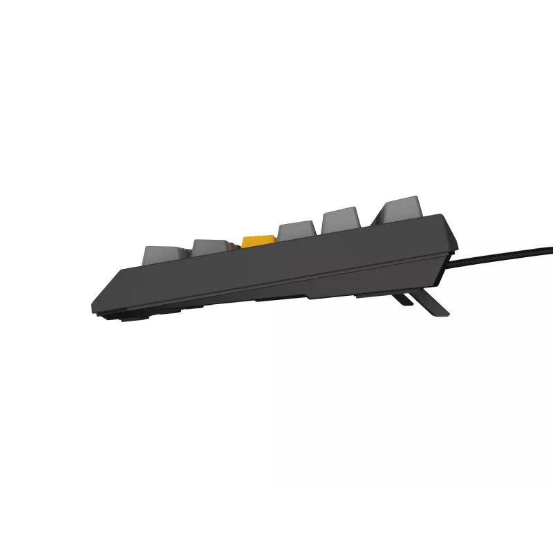 GENESIS Thor 230 TKL Tastatur Gaming USB + RF Wireless + Bluetooth QWERTY Schwarz, Grau, Orange
