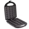 Waffeleisen Mesko MS 3041 — 1600 W, Schwarz, macht 24 elliptische Waffeln (220–240 V)