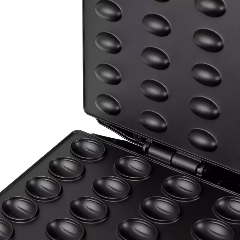 Waffeleisen Mesko MS 3041 — 1600 W, Schwarz, macht 24 elliptische Waffeln (220–240 V)