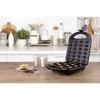 Waffeleisen Mesko MS 3041 — 1600 W, Schwarz, macht 24 elliptische Waffeln (220–240 V)