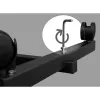 Betttisch ActionMed SP100AM — höhenverstellbarer Betttisch, rechteckige Tischplatte, neigbar, feststellbare Rollen, max. Belastung 20 kg, Holzfarbe