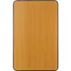 Betttisch ActionMed SP100AM — höhenverstellbarer Betttisch, rechteckige Tischplatte, neigbar, feststellbare Rollen, max. Belastung 20 kg, Holzfarbe