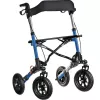 Mobilitäts-Rollator ActionMed CH200AM Alu-Geländerollator, leichter faltbarer Rahmen, Sitz, 4 Räder, höhenverstellbar