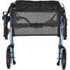 Mobilitäts-Rollator ActionMed CH200AM Alu-Geländerollator, leichter faltbarer Rahmen, Sitz, 4 Räder, höhenverstellbar