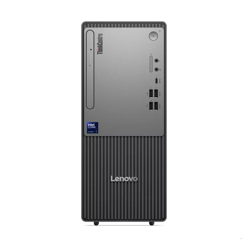 Desktop-PC Lenovo ThinkCentre neo 50t Gen 6 Intel Core Ultra 5 225, 16 GB DDR5, 512 GB SSD, Windows 11 Pro, Tower, Schwarz