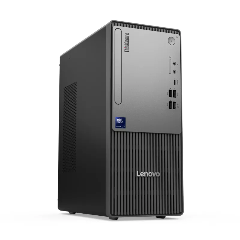 Desktop-PC Lenovo ThinkCentre neo 50t Gen 6 Intel Core Ultra 5 225, 16 GB DDR5, 512 GB SSD, Windows 11 Pro, Tower, Schwarz