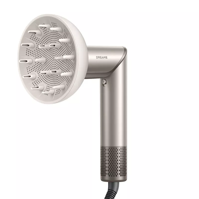 Dreame Dazzle Haartrockner 1400 W — 110000 U/min Motor, 3 Heizstufen, max. 90°C, Gold