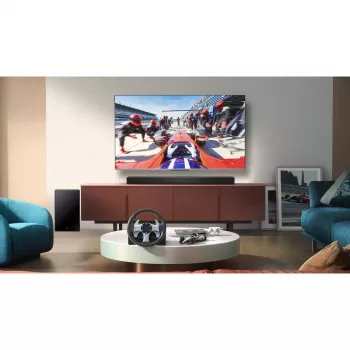 Soundbar TCL Q75H 620W 5.1.2-Kanal mit kabellosem Aktiv-Subwoofer, HDMI 2.1, Bluetooth 5.3, Wi‑Fi 5, 1040×110×58 mm