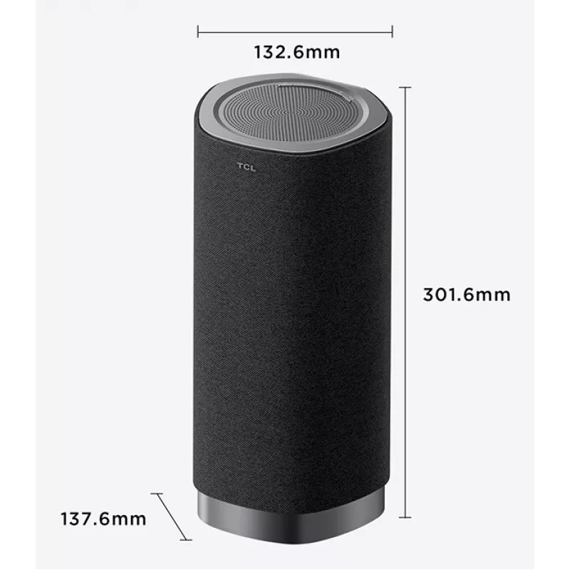 TCL Z100 Wireless Dolby Atmos FlexConnect Lautsprecher, 1.1.1 Kanäle, 170 W, Dolby Atmos, Dolby Digital Plus, Dolby MAT, Dolby Surround, Dolby TrueHD, 95 dB, 170 W, Metallic
