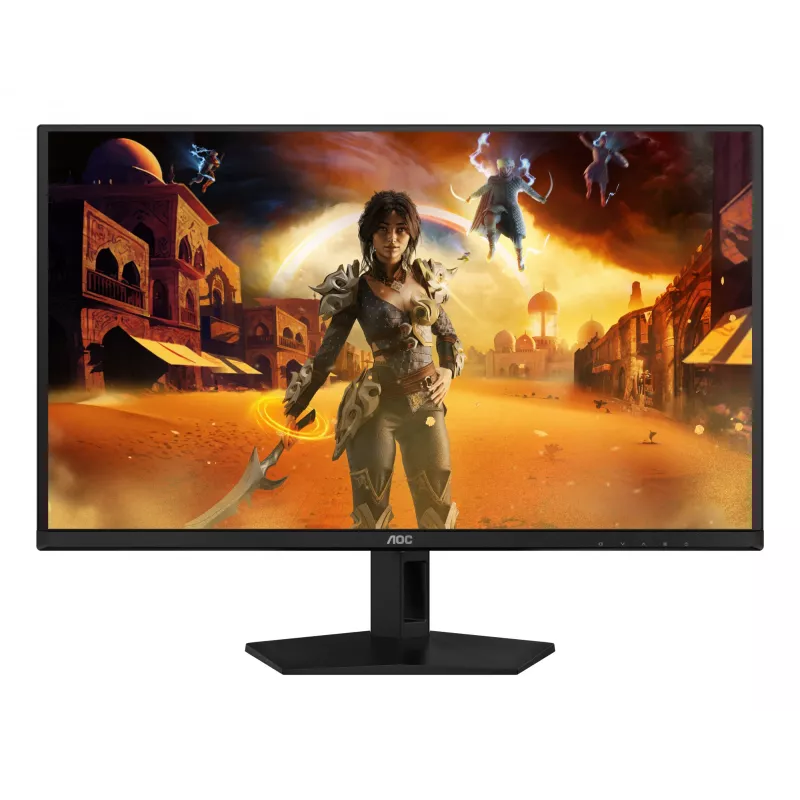 AOC G4 Q27G41ZDF Computermonitor 67,3 cm (26,5 Zoll) 2560 x 1440 Pixel Quad HD QD-OLED Schwarz, Rot