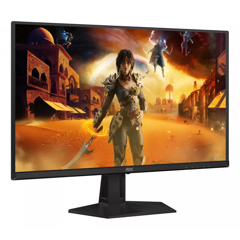 AOC G4 Q27G41ZDF Computermonitor 67,3 cm (26,5 Zoll) 2560 x 1440 Pixel Quad HD QD-OLED Schwarz, Rot