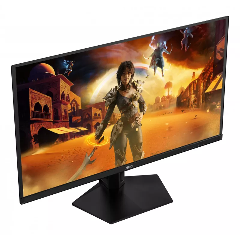 AOC G4 Q27G41ZDF Computermonitor 67,3 cm (26,5 Zoll) 2560 x 1440 Pixel Quad HD QD-OLED Schwarz, Rot