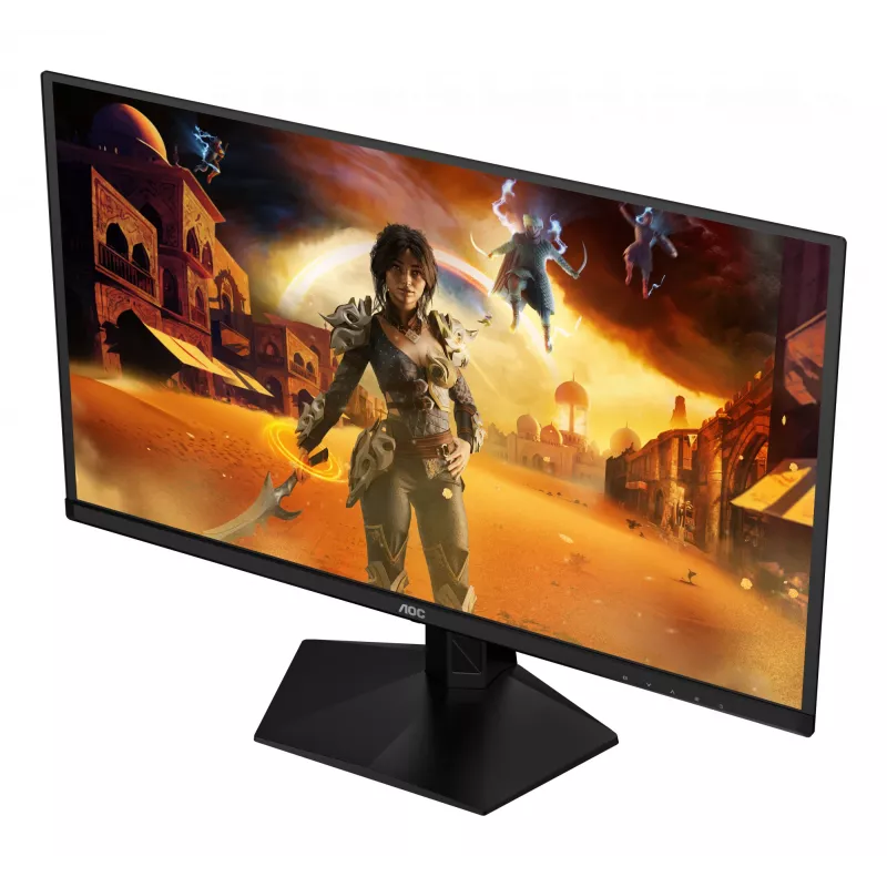 AOC G4 Q27G41ZDF Computermonitor 67,3 cm (26,5 Zoll) 2560 x 1440 Pixel Quad HD QD-OLED Schwarz, Rot