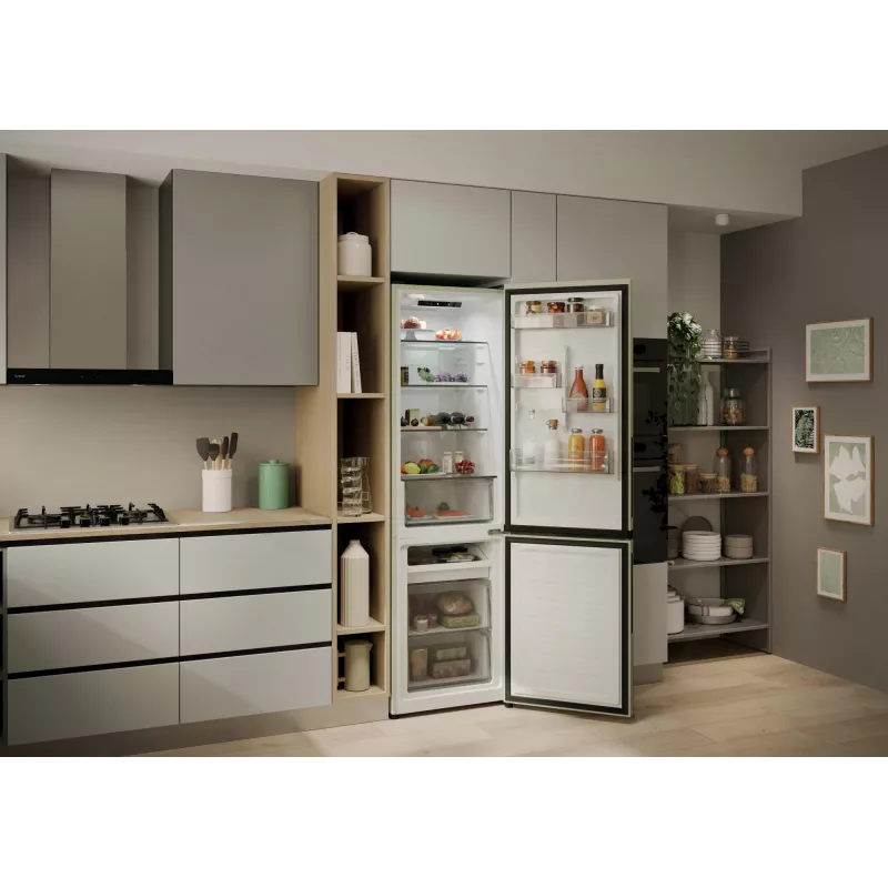 Candy CNCQ2T518EC Freistehend 279 L Creme
