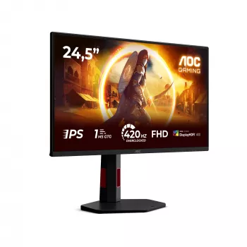 AOC G4 25G4KUR Computer-Monitor 62,2 cm (24,5 Zoll) 1920 x 1080 Pixel Full HD LED Schwarz, Rot